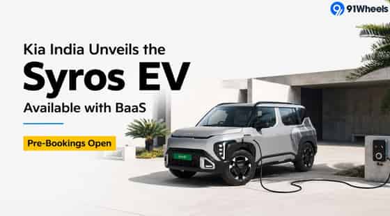 Kia India Unveils the Syros EV, Available with BaaS; Pre-Bookings Open